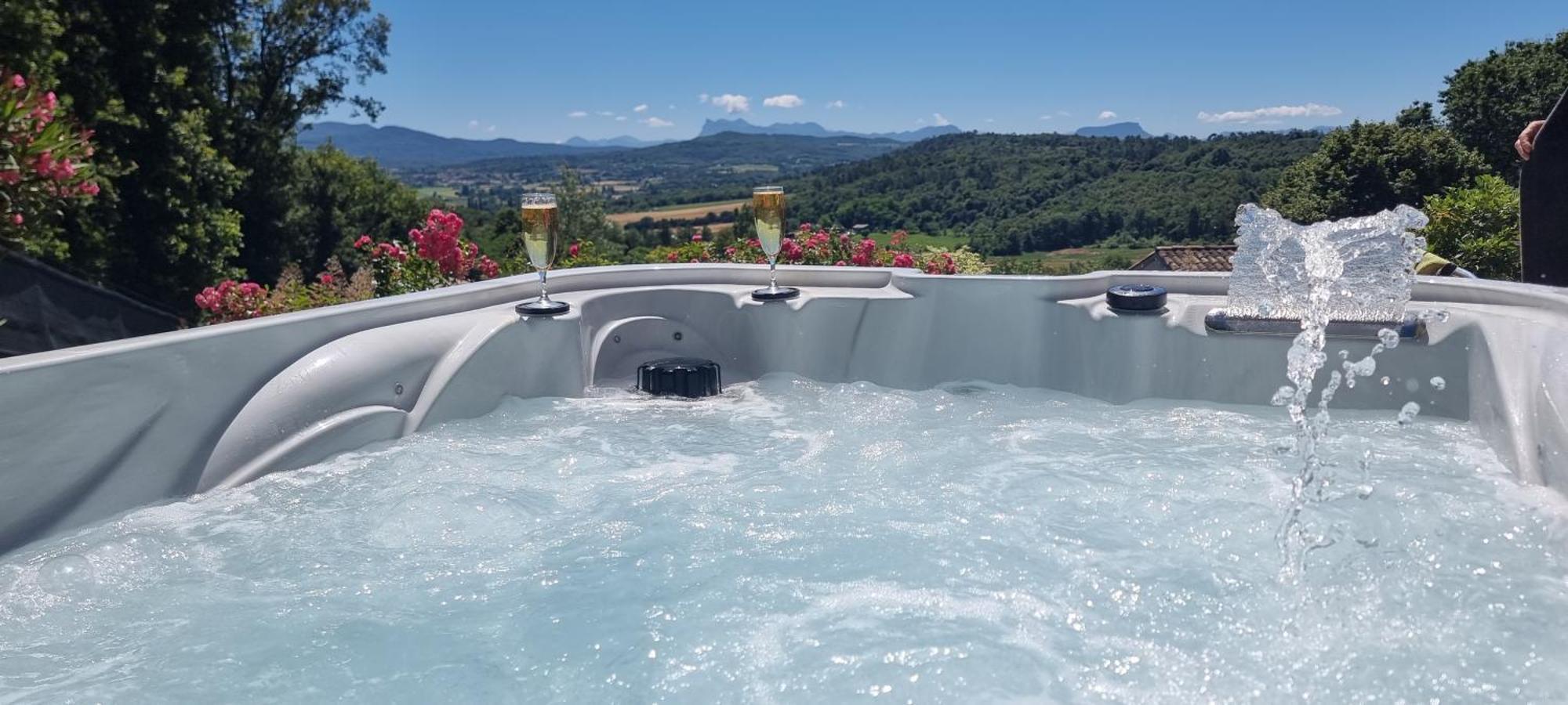 Le Silence Des Bois Sejour Romantique Et Bien-Etre Villa Étoile-sur-Rhône Eksteriør bilde